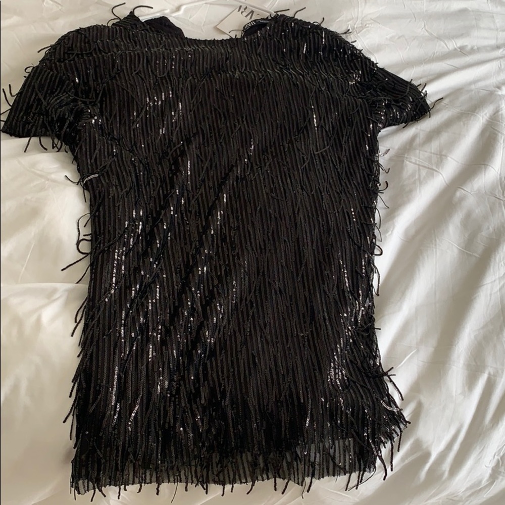 Zara sequined dress